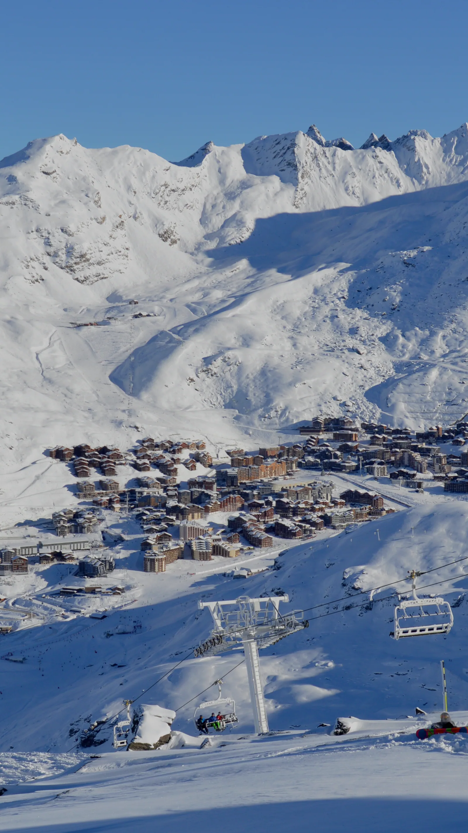 Skiing in Val Thorens